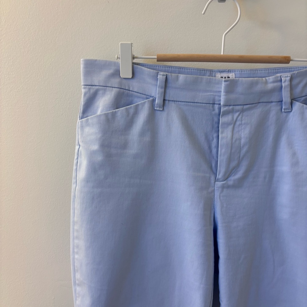 GAP Skinny Ankle Khaki, light blue, Sz 8